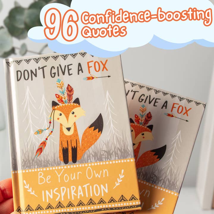 Boxer Gifts - Wholesale Book - Adult - Don't Give a Fox Gift Books - Be Your Own Inspiration