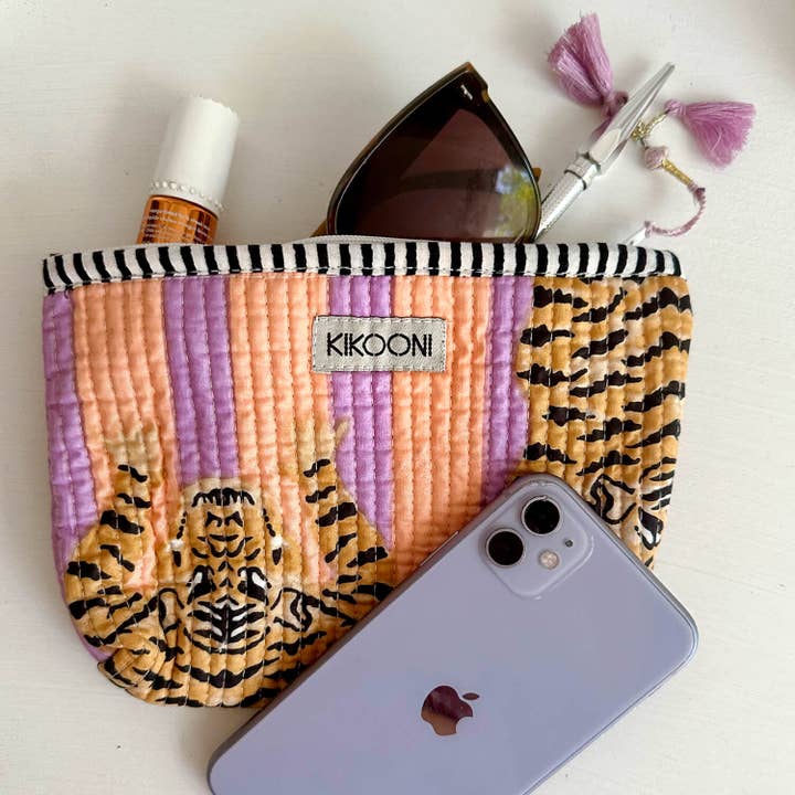 Mini bolsa artesanal « Peach Fusion » por atacado de kikooni