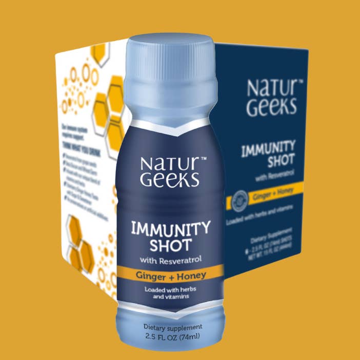 Ginger Honey Immunity Wellness Shots w/ Vitamins & Zinc for wholesale by Innoviom Brands