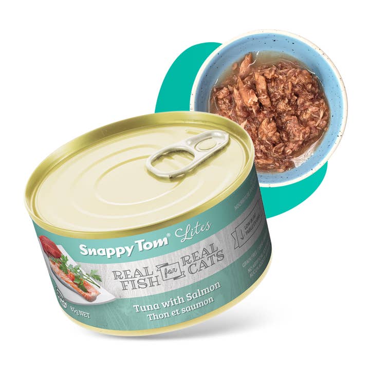 Snappy Tom Pet Supply - Wholesale Pet Food - Cat - Snappy Tom Lites® 3oz - Tuna with Salmon3