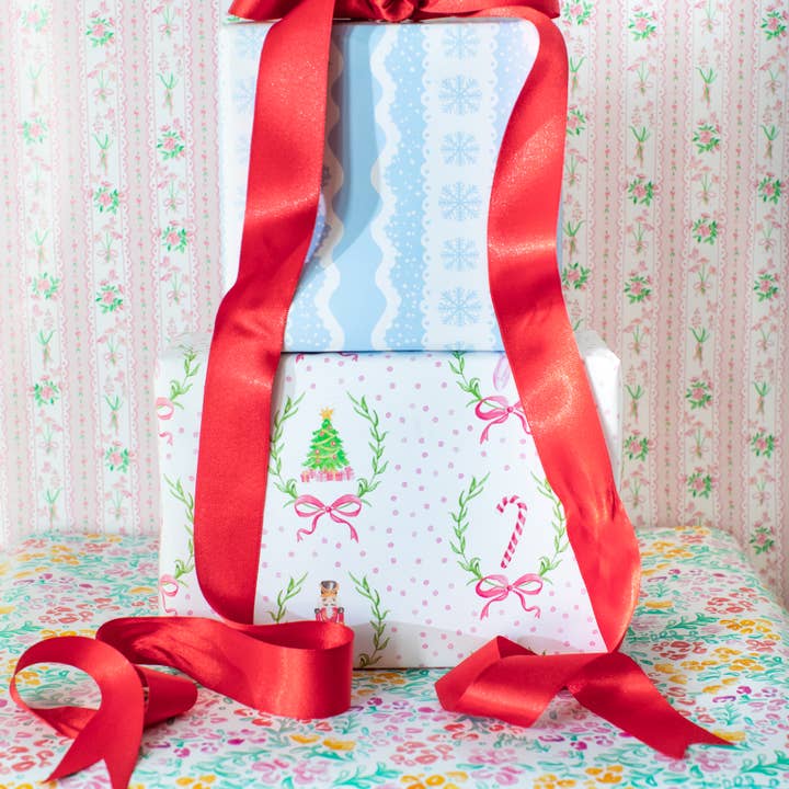 Pearly Gates Designs - Wholesale Flat Wrap - Nutcracker Wrapping Paper2