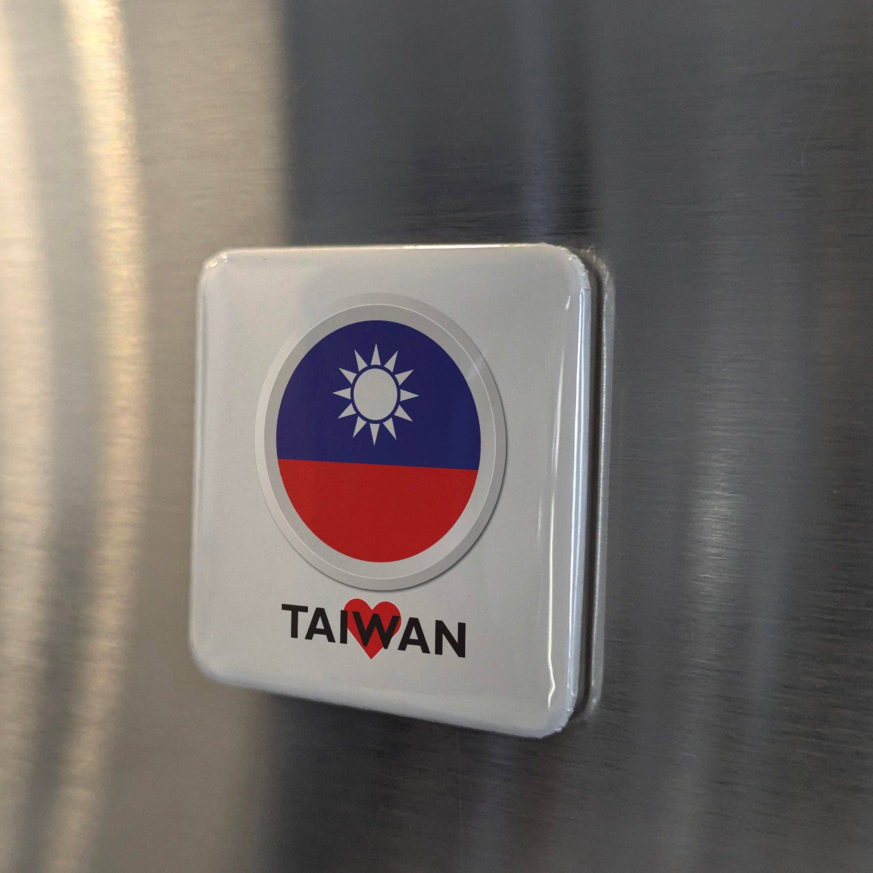 PhiloPerse - Wholesale Magnet - I Love Taiwan Fridge Magnet1