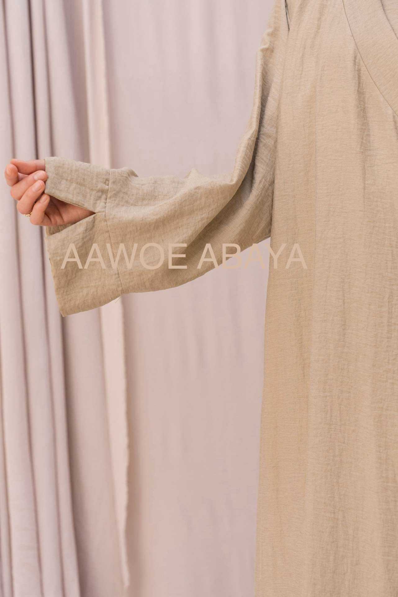 Aawoe Abaya – Kaftan - Mulher por atacado – Vestido Abaya Elegante - 2421-VES29