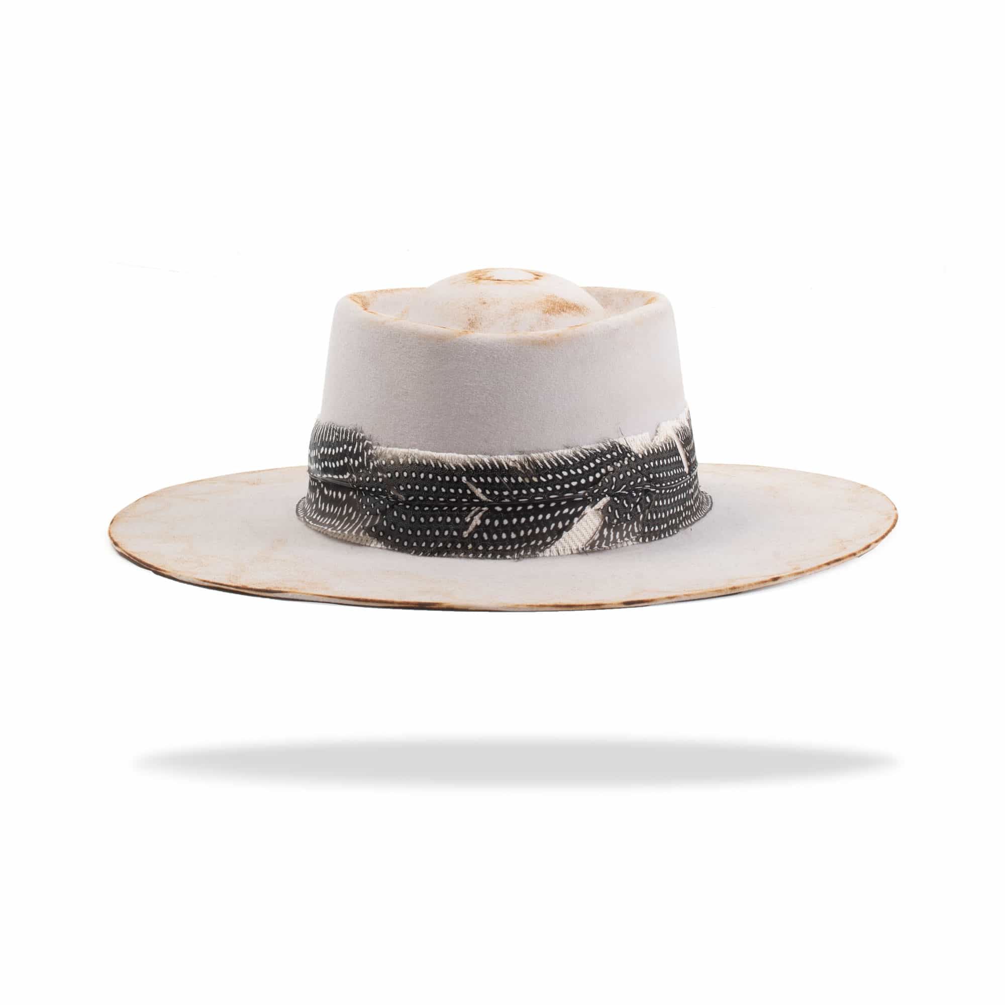 Esmeralda Hat - Burned for wholesale by P´OOK Hats