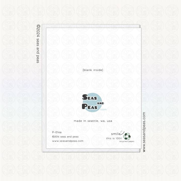 Seas and Peas, LLC - Vendita all'ingrosso Biglietti di auguri per la Festa della Mamma - Biglietto per la festa della mamma in un cestino
