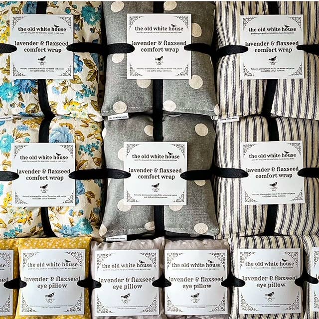 The Old White House - Wholesale Spa/Therapy Pillow - Lavender & Flaxseed Eye Pillow20