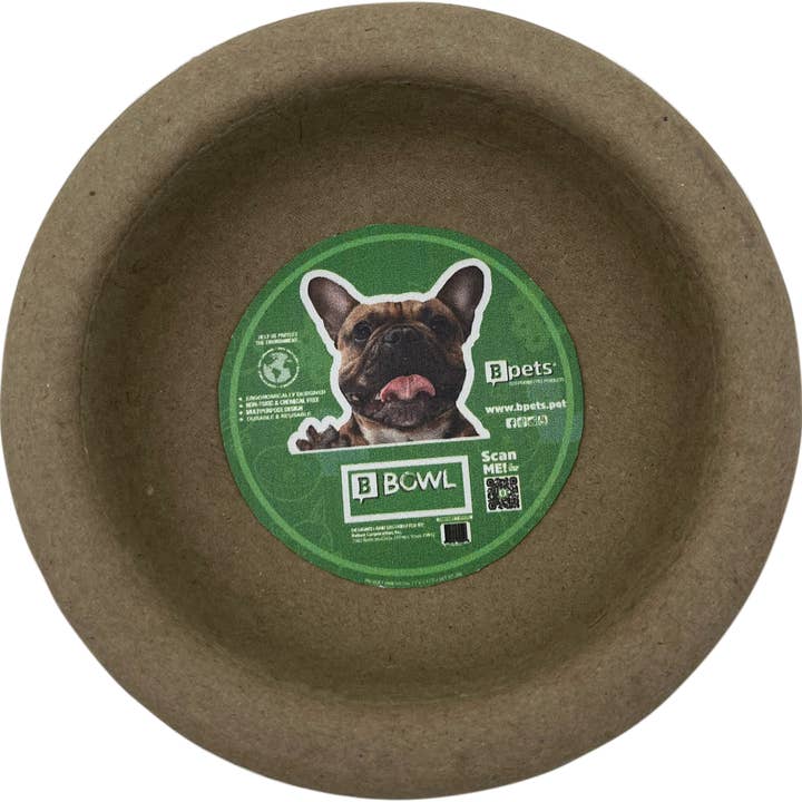 Dog Plates for Dry Food, 5-Piece Biodegradable for wholesale by Designer Pet Products, LLC