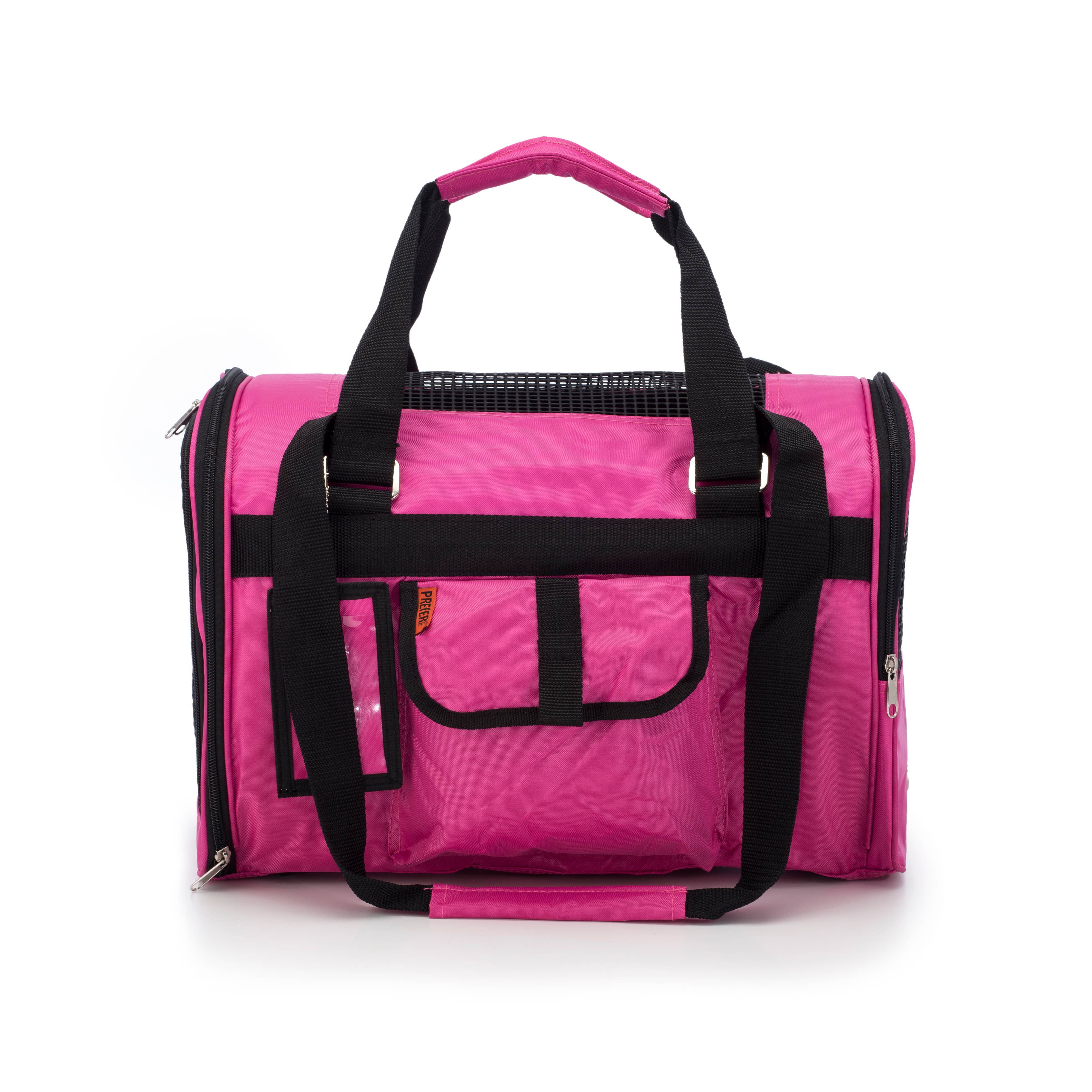 Prefer Pets Travel Gear - Vente Caisse de transport – chat et chien - Porte-Jet - Fuchsia2