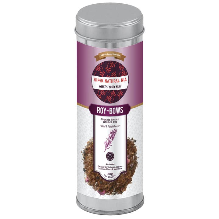 Super Natural Nia - Wholesale Health/Detox Tea - ROY-BOWS "Organic Roman Rooibos Tea"