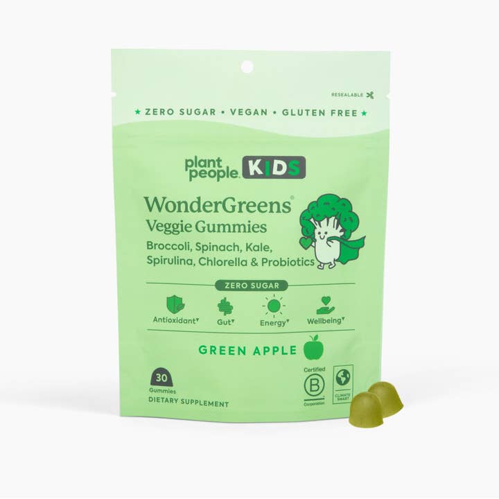 Plant People - Wholesale Oral Supplement/Vitamin - WonderGreens KIDS Veggie Gummies1