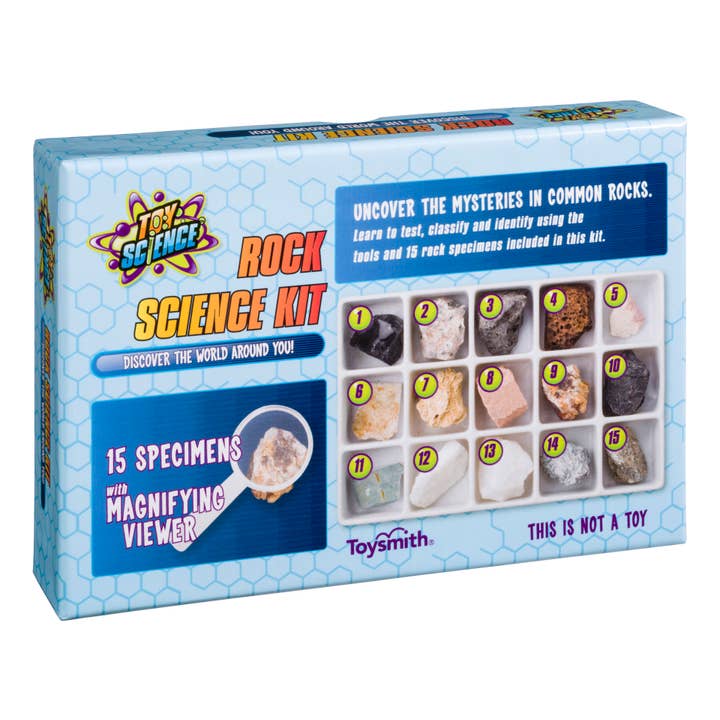 Toy Science Rock Science Kit for wholesale by Toysmith