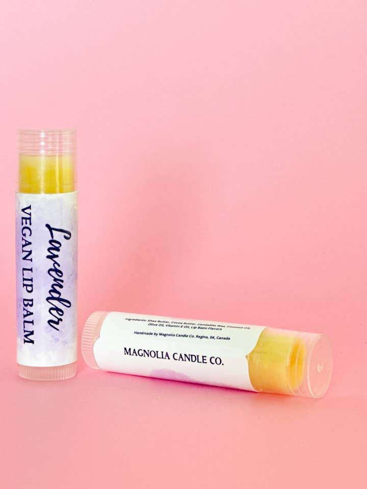 Lavendel Økologisk Vegansk Læbepomade | Læbesmør for engroshandel hos Magnolia Candle Company