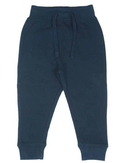 215538-NAVY Fleece Lined Jogger Pants for wholesale by 🤍Baby Steps and Mish Kids