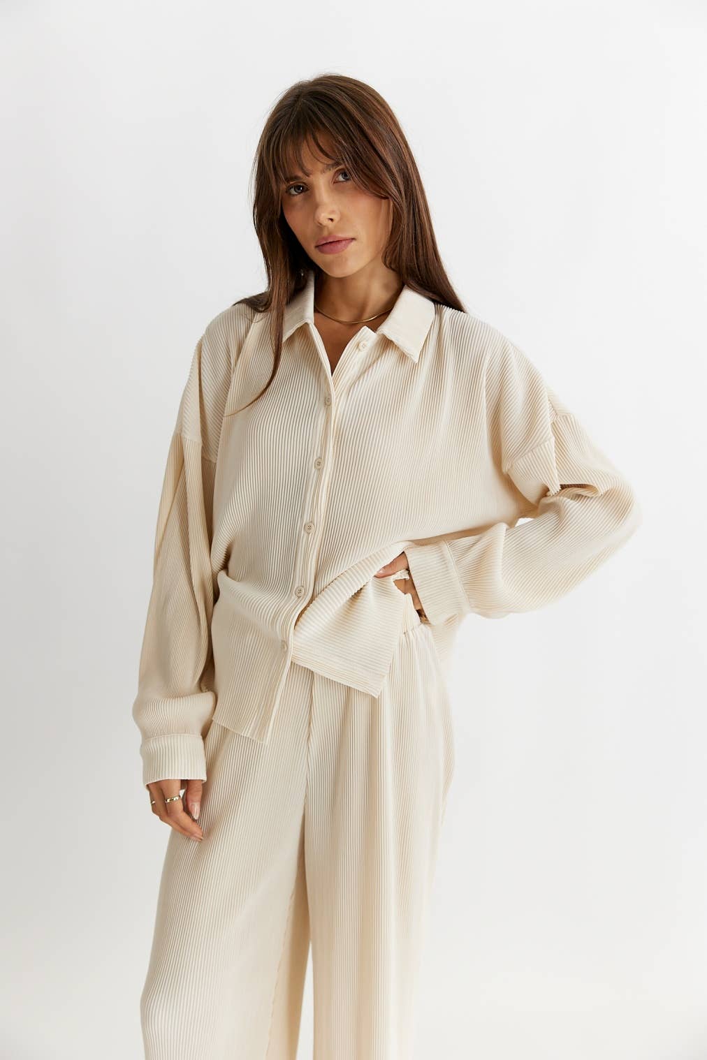 All Row - Wholesale Button Down Shirt - Women's - The Luke Top13