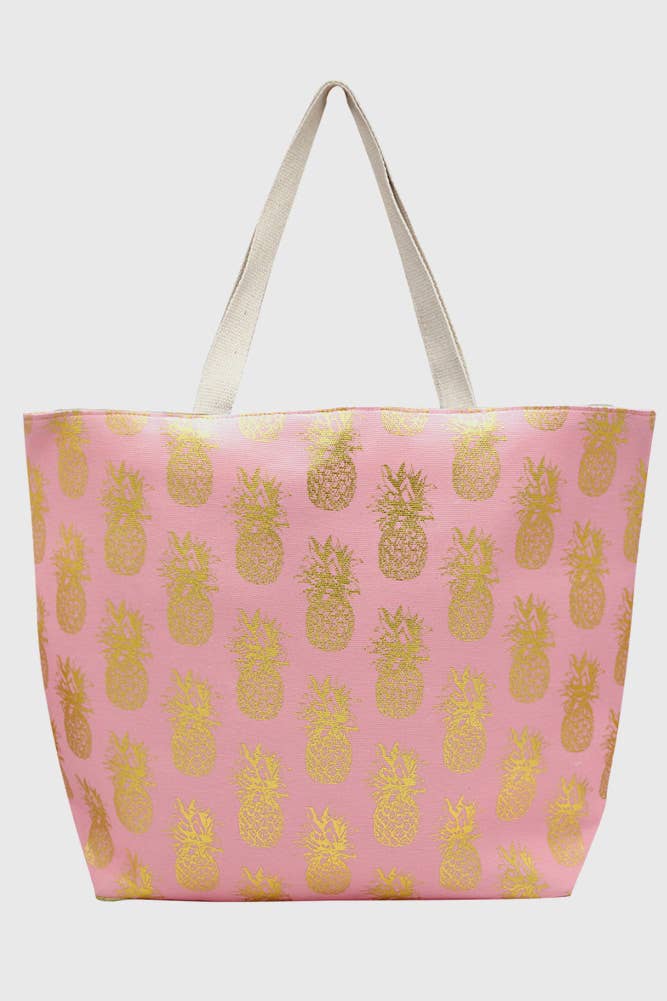 Hana – wholesale Beach bag – Pineapple Pattern Beach Bag8