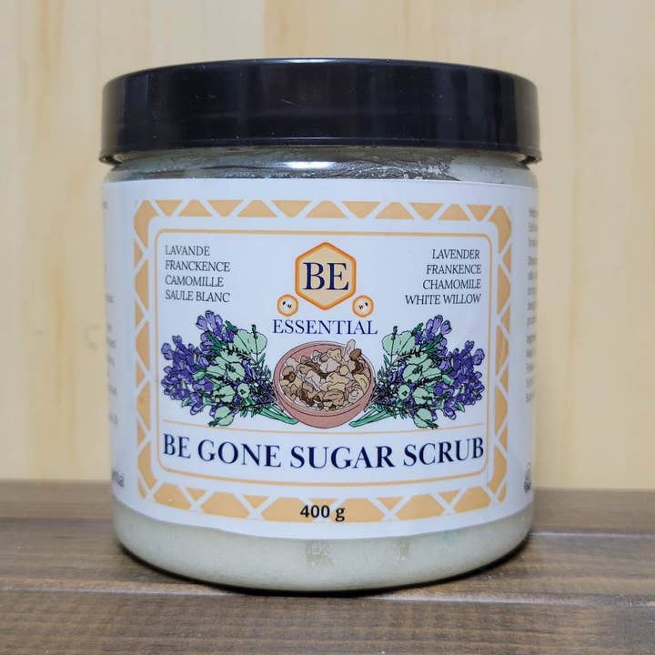 Gommage au sucre BeEssential Be Gone pour la vente par BEEssential