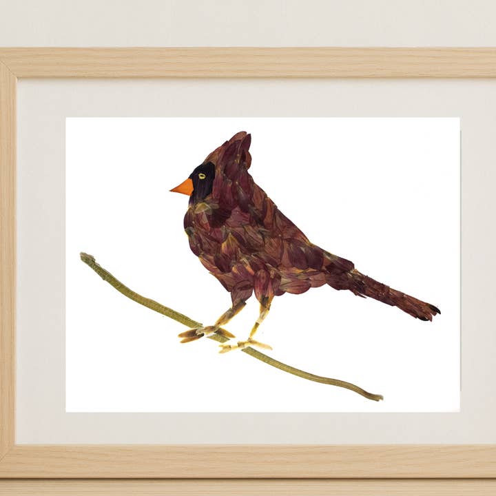 Crimson Song 8 x 10 Tryck för wholesale av Mon Petit Chou Art and Design