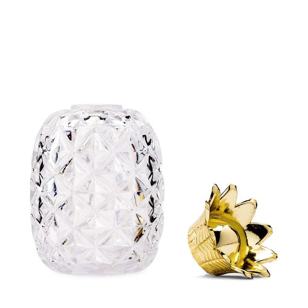 Weddingstar Inc. – Engroshandel Gæstegavepose/æske – Lille klar plast bryllup fordel Container - Ananas1