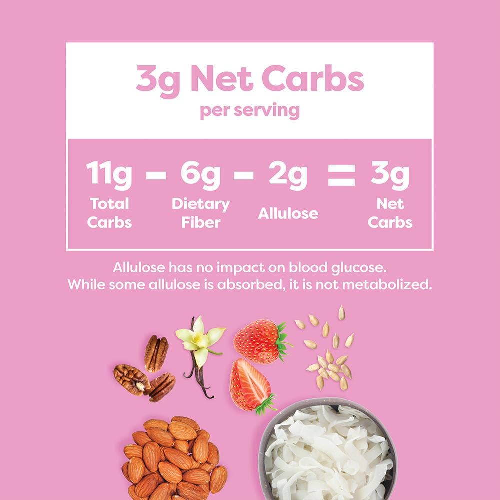 Kiss My Keto - Wholesale Granola - Granola Strawberry & Vanilla1