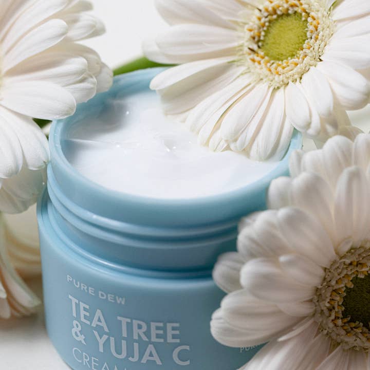 TONYMOLY - Wholesale Facial Moisturizer - Pure Dew Tea Tree & Yuja C Cream