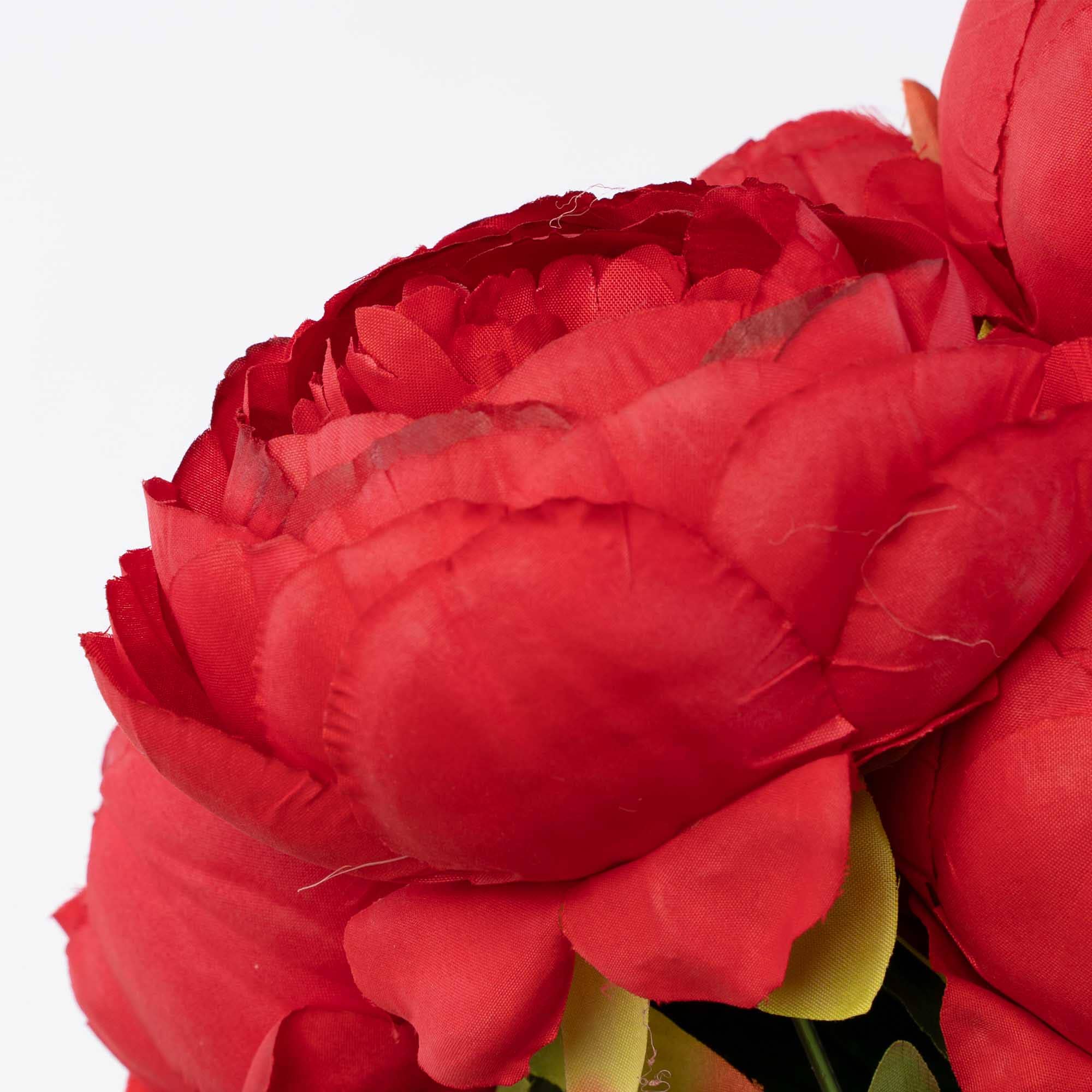 Artificial English Rose- Red for wholesale on Faire5