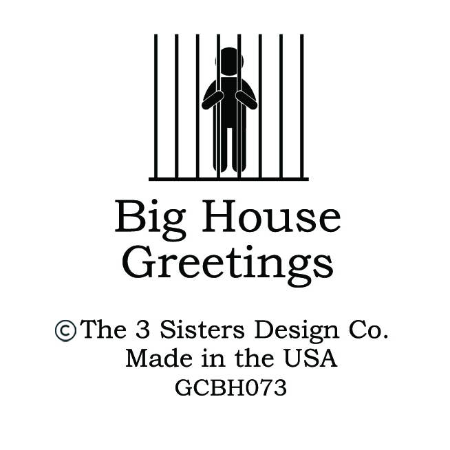 The 3 Sisters Design Co. - Wholesale Everyday Greeting Card - BIG HOUSE Greetings, Edith is mostly peace, love and light..2