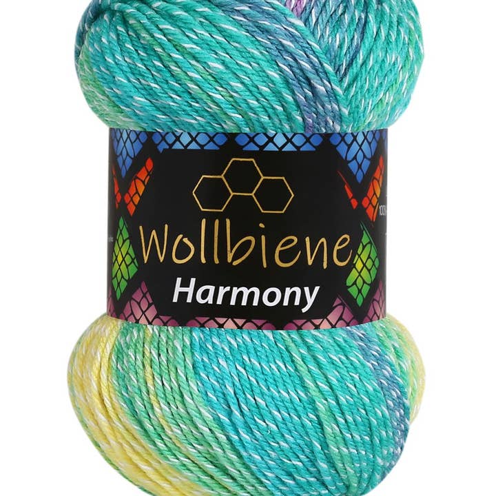 Wollbiene – Großhandel Garn – Wollbiene Harmony Ganzjahreswolle 100g Strickwolle