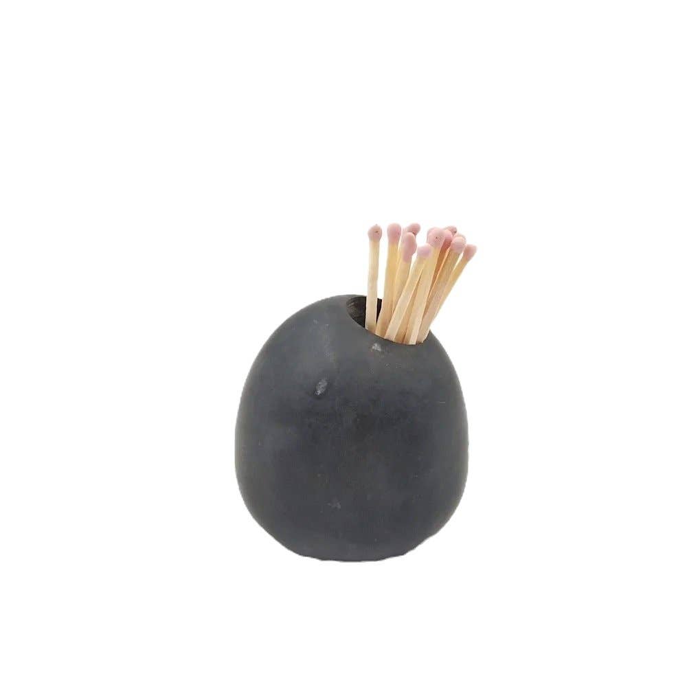 Meaningful Mantras - Wholesale Match Holder - Harlow Ceramic Match Holder2