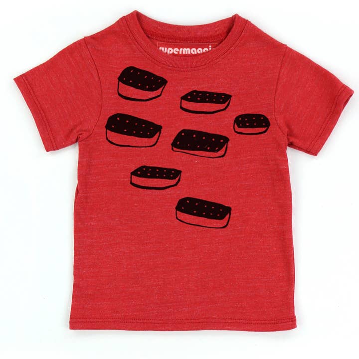 T-shirt écologique pour enfant Ice Cream Sandwiches pour la vente par Supermaggie @ Faire