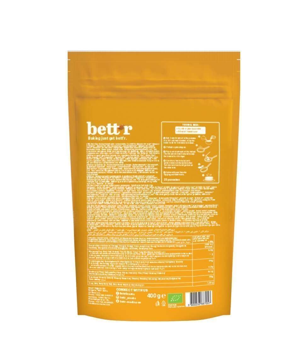 Smart Organic - Wholesale Pancake Mix - Organic Pancake Mix, Bio, Bett'r, 400g1