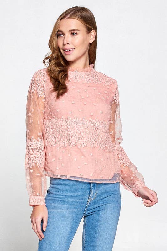 Strut & Bolt - Wholesale Blouse - Women's - Bedelia Lace Blouse8
