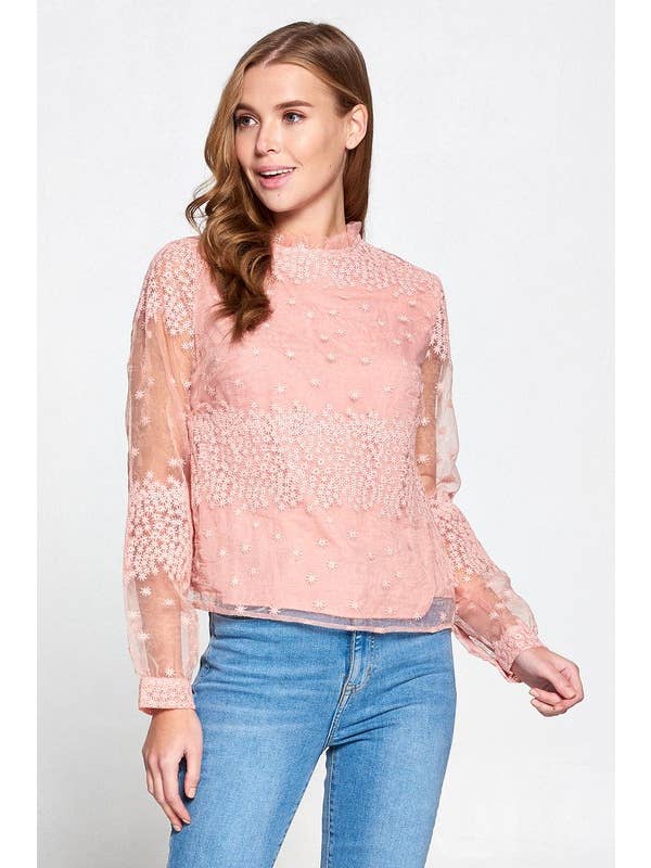 Strut & Bolt - Wholesale Blouse - Women's - Bedelia Lace Blouse8