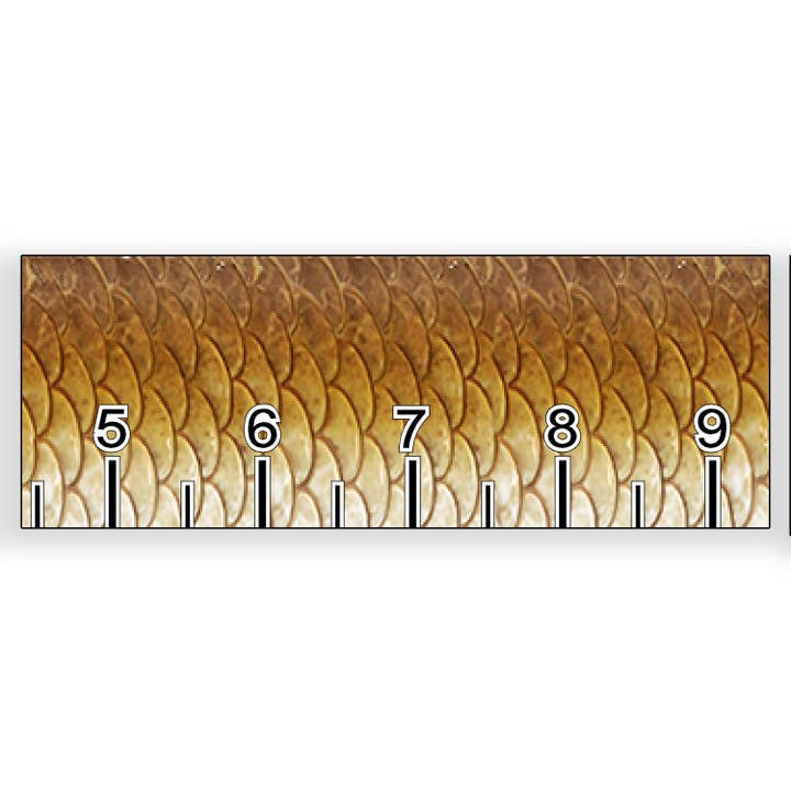 Autocollant de 40 pouces en forme d'écailles de sébaste pour la vente par Real Sticky