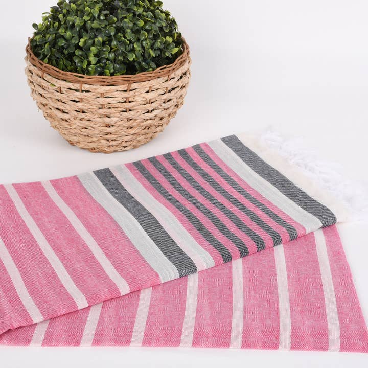 Organic Turkish Towels – wholesale Beach towel – Personalized Turkish Towel, Organic Cotton Peshtemal #24