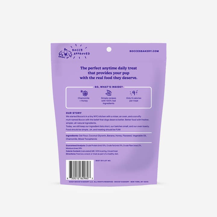 Bocce's Bakery - Wholesale Pet Treats - Dog - Sweet Dreams Soft & Chewy Treats1