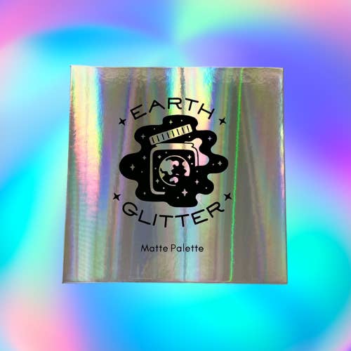 Earth Glitter - Wholesale Eyeshadow palette - Matte Aqua Liner Palette - Water Activated Liners