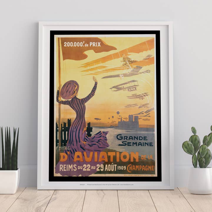 Grande Semaine D'Aviation De La Reims - Impressão artística premium por atacado de Star Editions