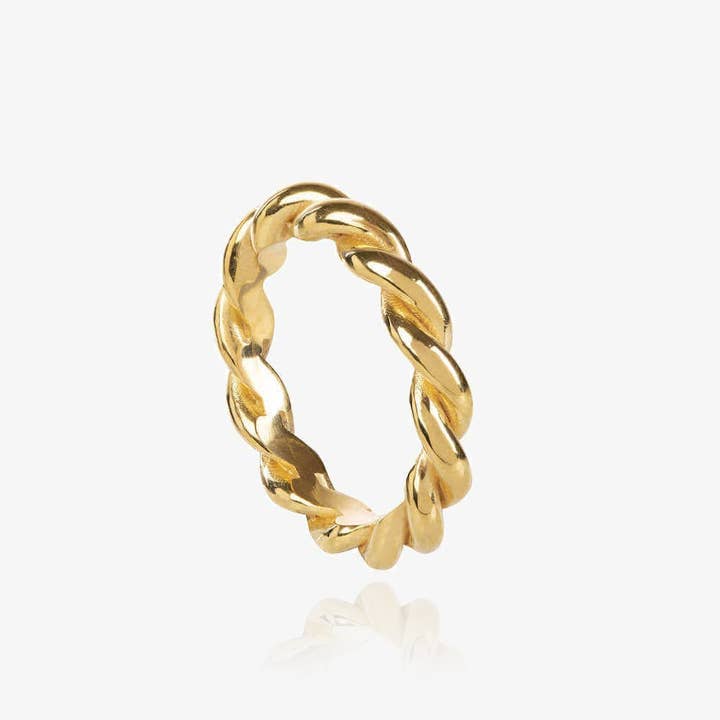 Braided Ring - Gold for wholesale by Matthew Calvin