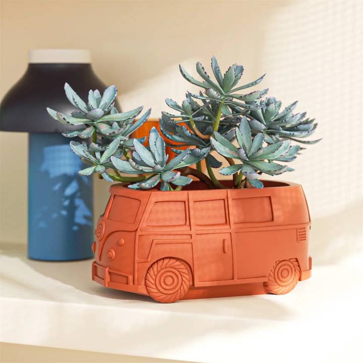 My Terracotta Home - Wholesale Plant Pot - VW Bisop Bus Planter