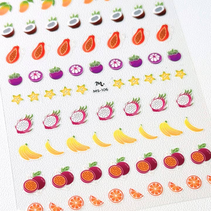 Maniology - Wholesale Nail art/decal - Juicy Bits (MS-106) - Nail Art Sticker5