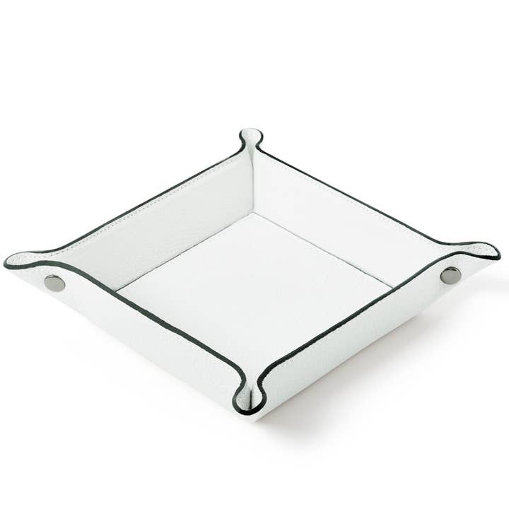 MONTTE DI JINNE - Wholesale Decorative Tray - Italian Handmade Genuine Leather Valet Tray3