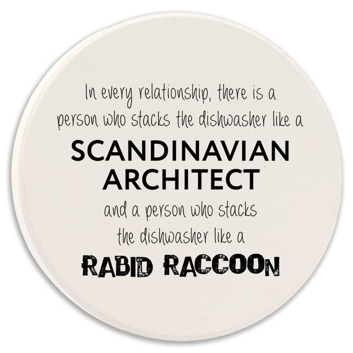 Car Coaster In Every Relationship Person Who Stacks for wholesale by Tipsy Coasters & Gifts