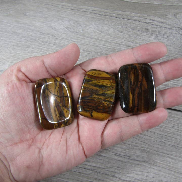 Keystone Crystals - Wholesale Spiritual Stone/Crystal - Gemstone Rectangle Worry Stones – Calming Crystals25