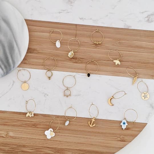 Petra hoop earrings for wholesale by Bliche