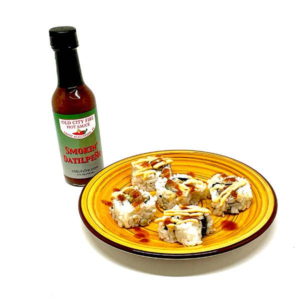 Old City Fire Hot Sauce - Wholesale Hot Sauce - Smokin' Datilpeño - Golden Chile Award 20254