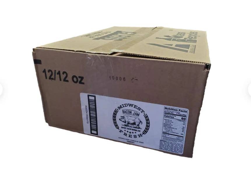 Midwest Fresh - Wholesale BBQ Sauce - Bacon Jam 6 case minimum2