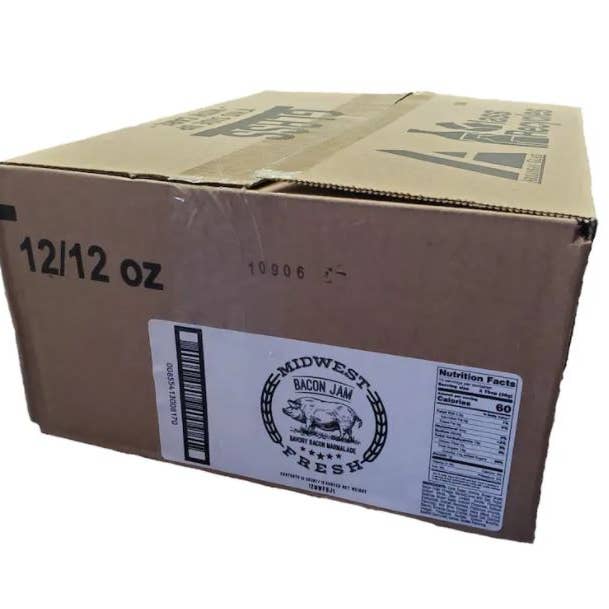 Midwest Fresh - Wholesale BBQ Sauce - Bacon Jam 6 case minimum2