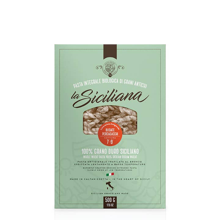 Emporio Sicilia - Wholesale Pasta - Busiate Perciasacchi Bio - La Siciliana