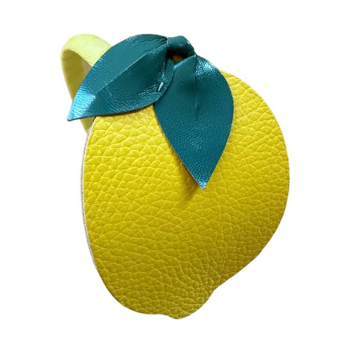 Faixa de Cabeça em Couro Limão por atacado de ILLYTRILLY