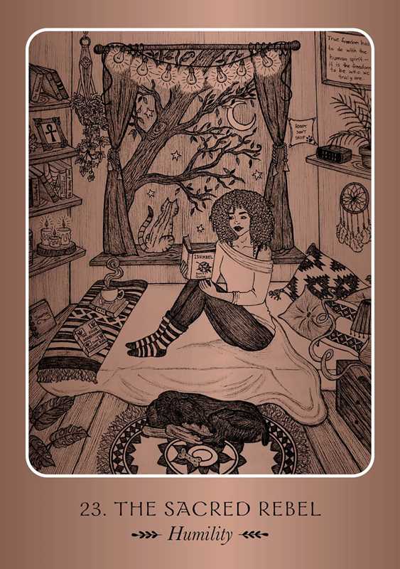 Simon & Schuster - Wholesale Tarot Cards - Wild Woman Oracle by Cheyenne Zarate5